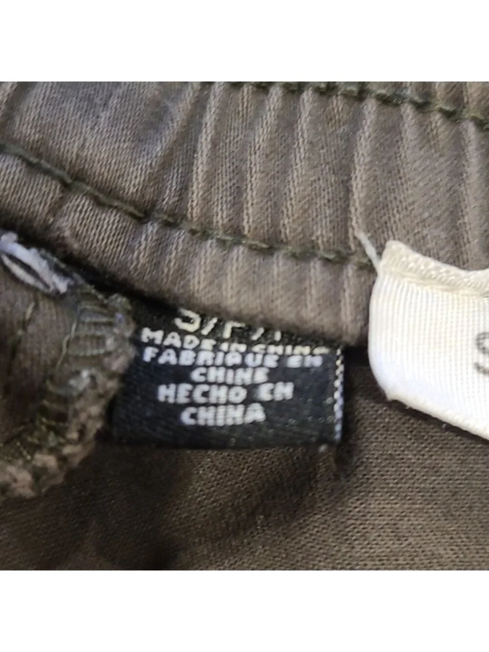 Seven sisters green cargo type joggers